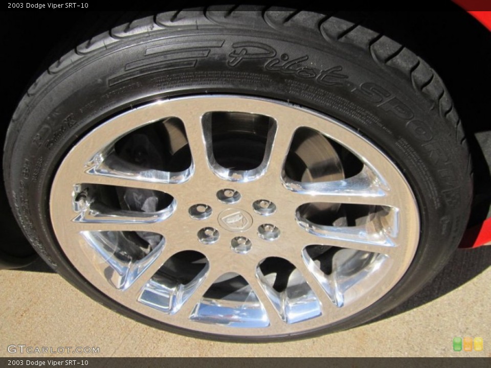 2003 Dodge Viper SRT-10 Wheel and Tire Photo #71879723