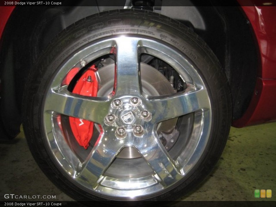 2008 Dodge Viper SRT-10 Coupe Wheel and Tire Photo #71880408