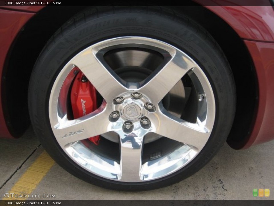 2008 Dodge Viper SRT-10 Coupe Wheel and Tire Photo #71881248