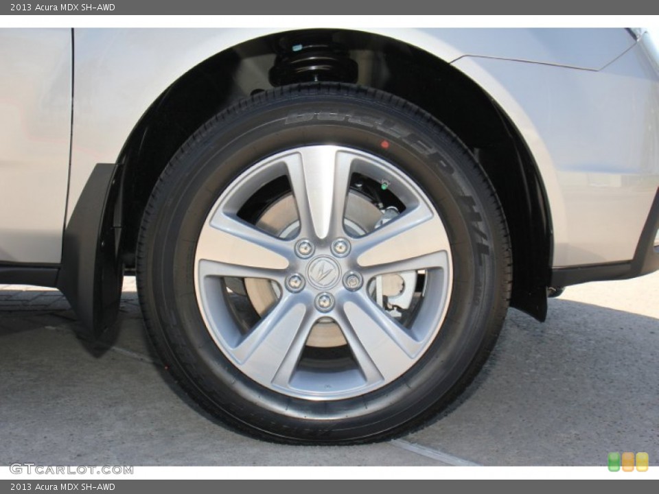 2013 Acura MDX SH-AWD Wheel and Tire Photo #71882058