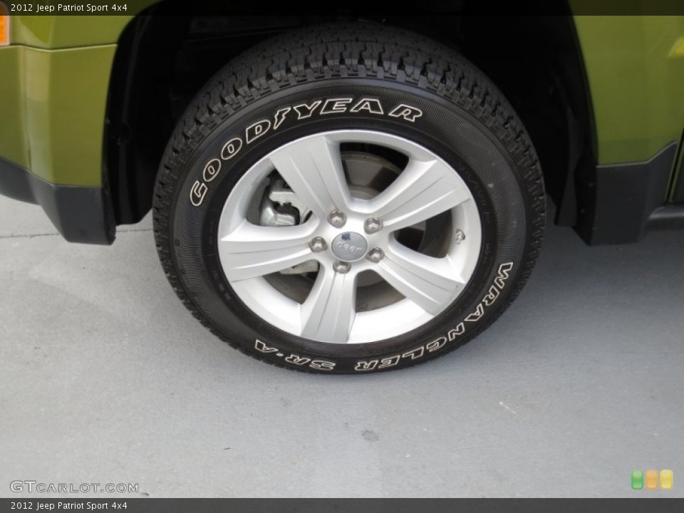 2012 Jeep Patriot Sport 4x4 Wheel and Tire Photo #71882949