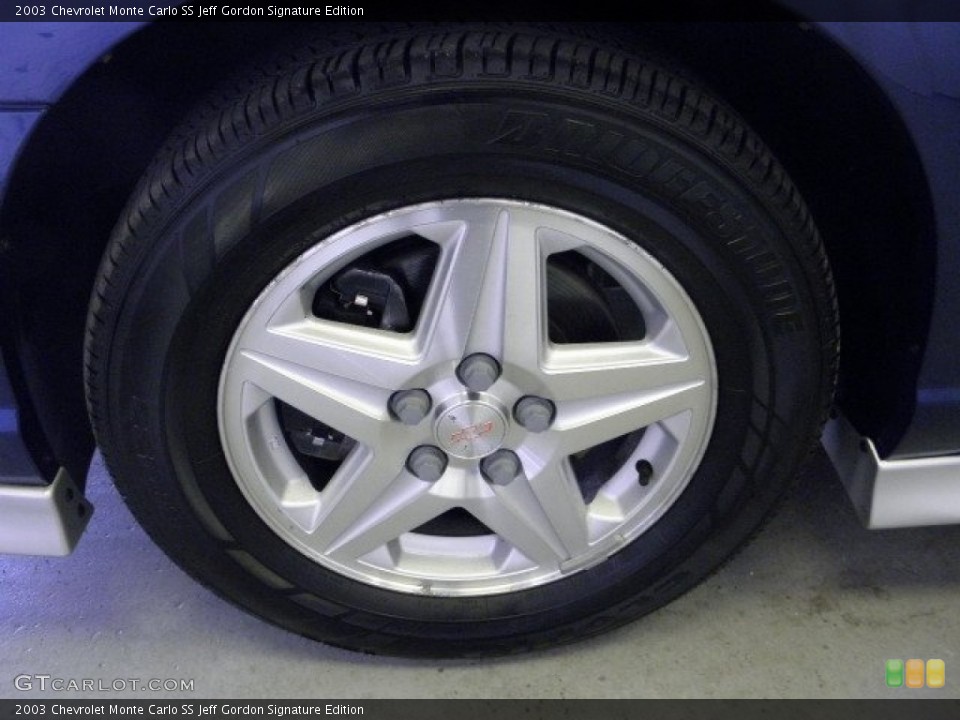 2003 Chevrolet Monte Carlo SS Jeff Gordon Signature Edition Wheel and Tire Photo #71889366
