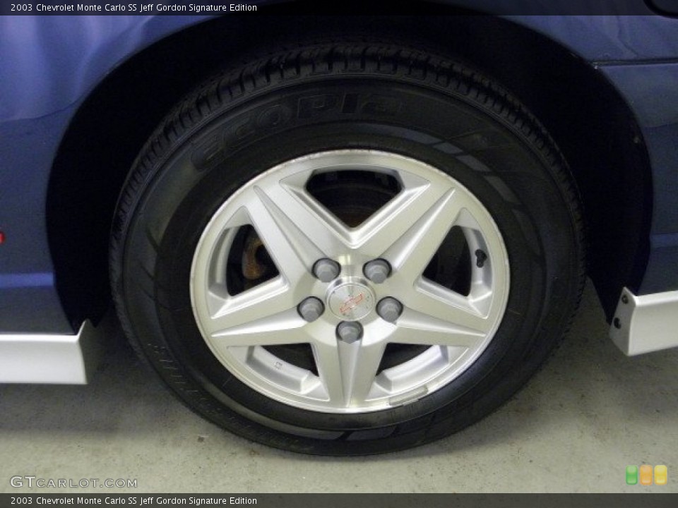 2003 Chevrolet Monte Carlo SS Jeff Gordon Signature Edition Wheel and Tire Photo #71889770