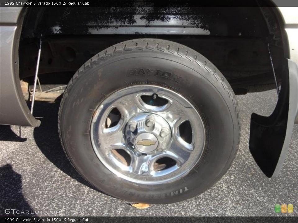 1999 Chevrolet Silverado 1500 LS Regular Cab Wheel and Tire Photo #71896977