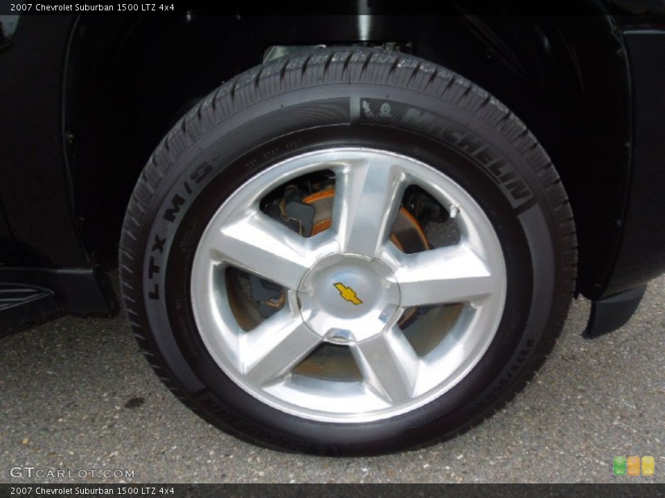 2007 Chevrolet Suburban 1500 LTZ 4x4 Wheel and Tire Photo #71897943
