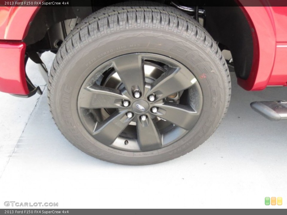 2013 Ford F150 FX4 SuperCrew 4x4 Wheel and Tire Photo #71898651