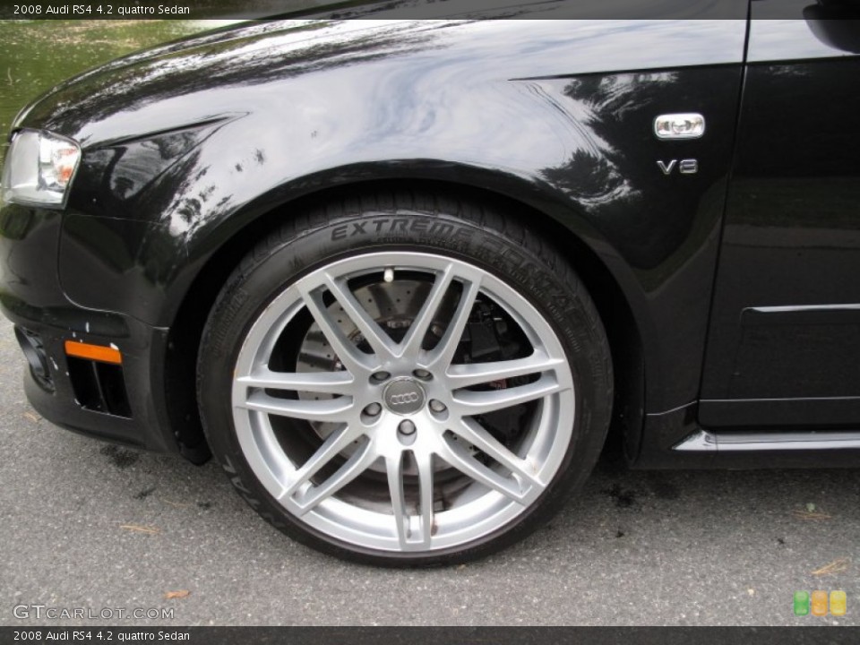 2008 Audi RS4 4.2 quattro Sedan Wheel and Tire Photo #71909022