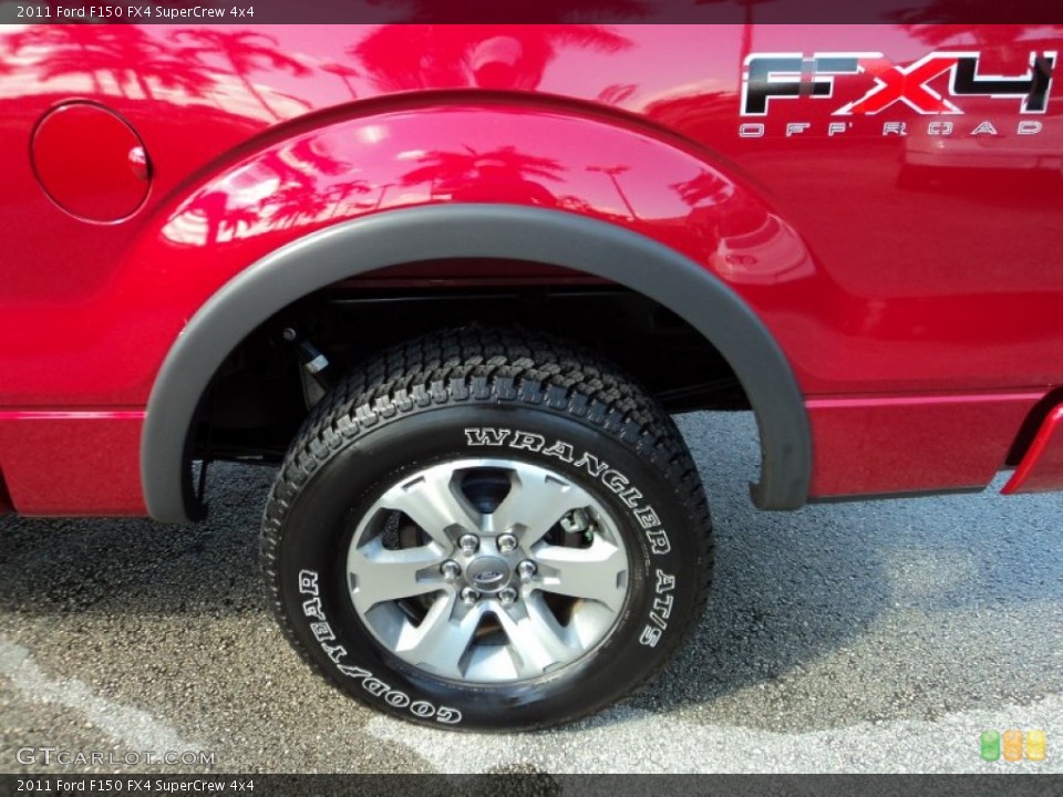 2011 Ford F150 FX4 SuperCrew 4x4 Wheel and Tire Photo #71927775