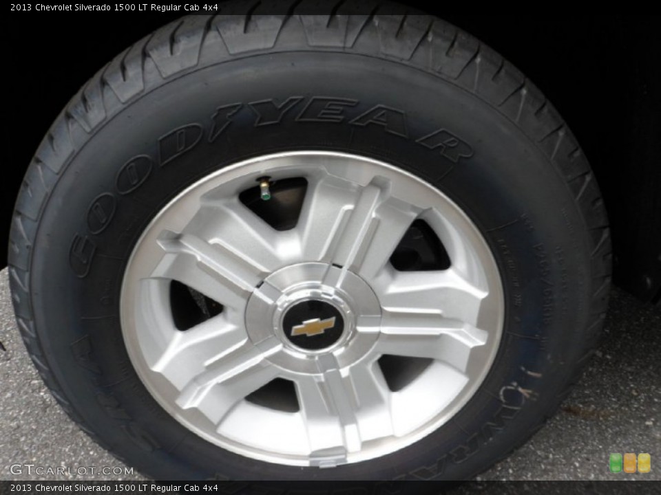 2013 Chevrolet Silverado 1500 LT Regular Cab 4x4 Wheel and Tire Photo #71929224
