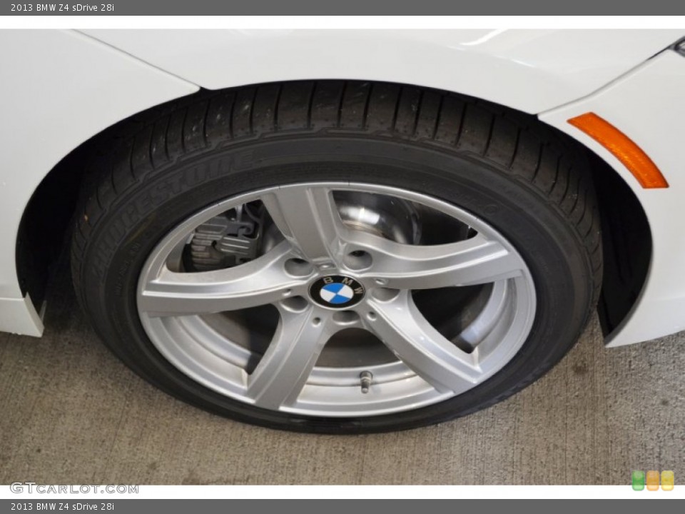2013 BMW Z4 sDrive 28i Wheel and Tire Photo #71930565