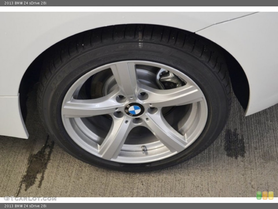 2013 BMW Z4 sDrive 28i Wheel and Tire Photo #71930698