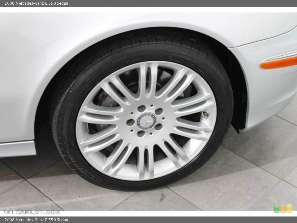 2008 Mercedes-Benz E 550 Sedan Wheel and Tire Photo #71933373