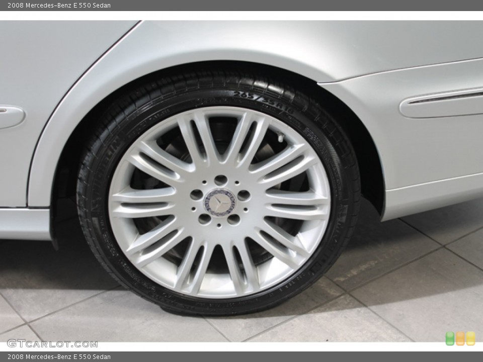 2008 Mercedes-Benz E 550 Sedan Wheel and Tire Photo #71933433
