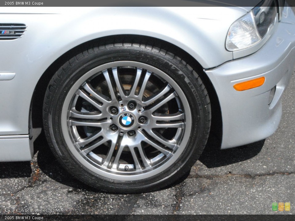 2005 BMW M3 Coupe Wheel and Tire Photo #71936434