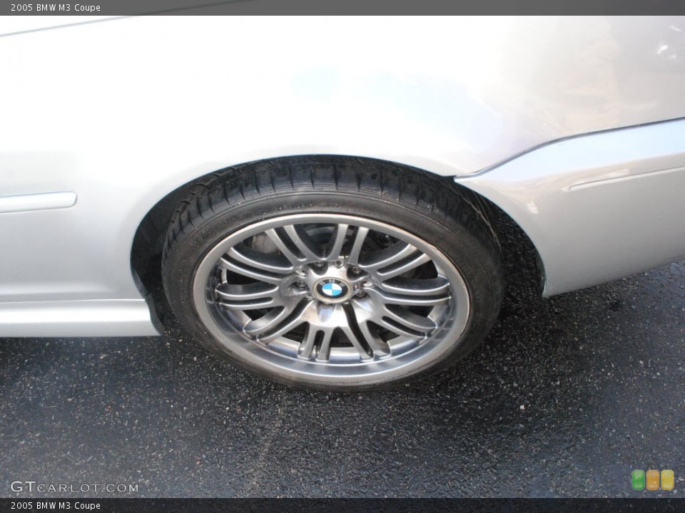 2005 BMW M3 Coupe Wheel and Tire Photo #71936655