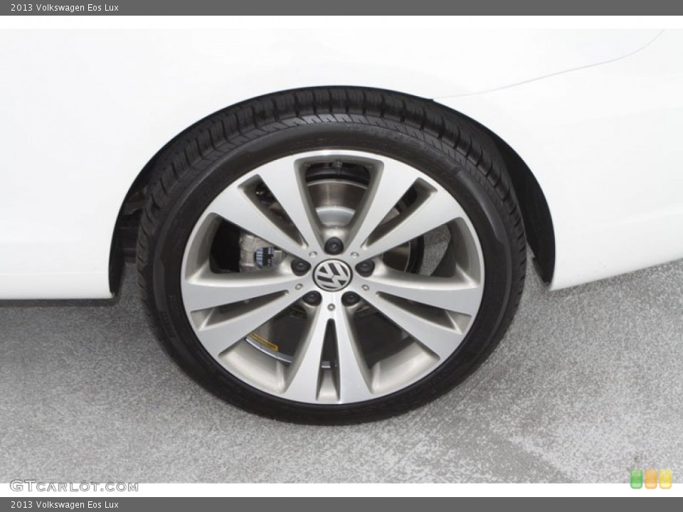 2013 Volkswagen Eos Lux Wheel and Tire Photo #71937216