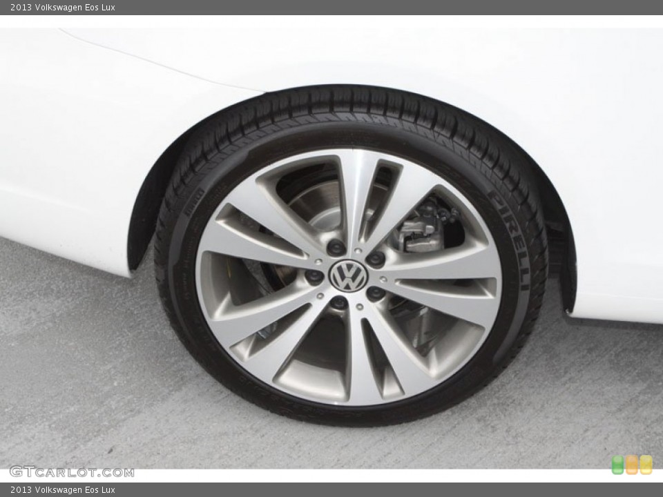 2013 Volkswagen Eos Lux Wheel and Tire Photo #71937333