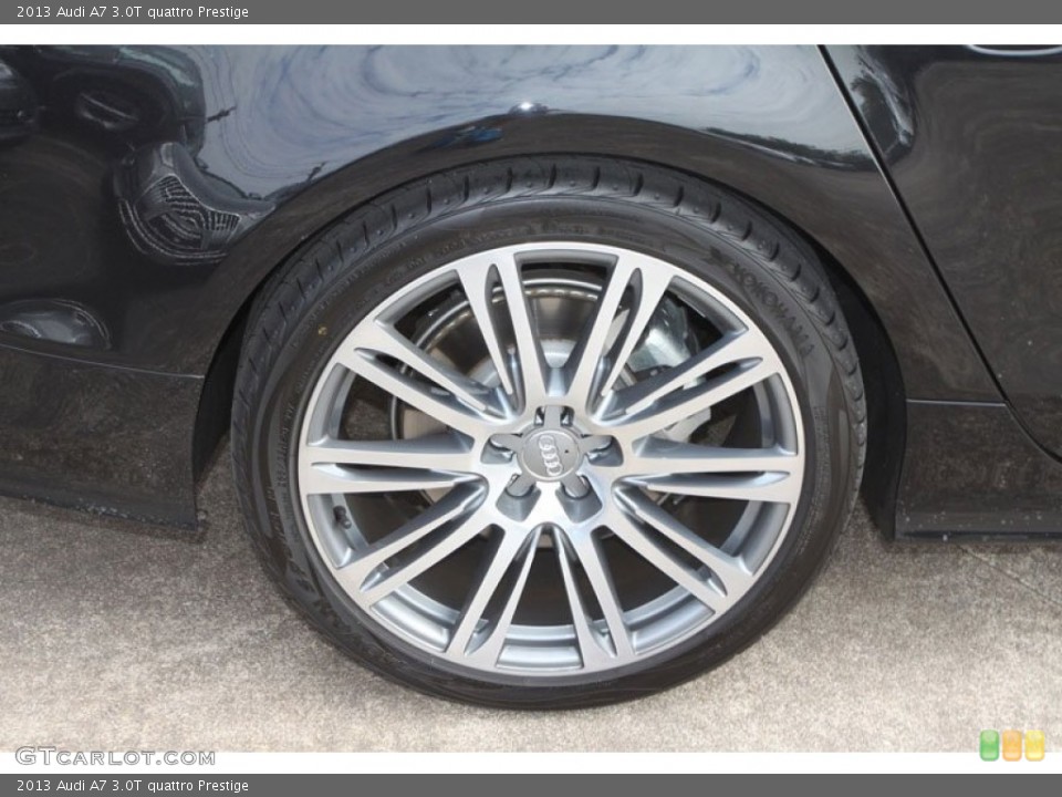 2013 Audi A7 3.0T quattro Prestige Wheel and Tire Photo #71945883