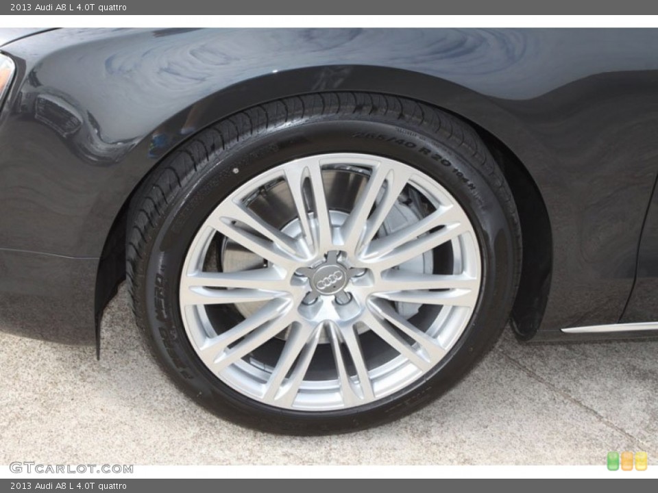 2013 Audi A8 L 4.0T quattro Wheel and Tire Photo #71946466