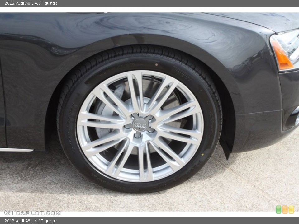 2013 Audi A8 L 4.0T quattro Wheel and Tire Photo #71946607