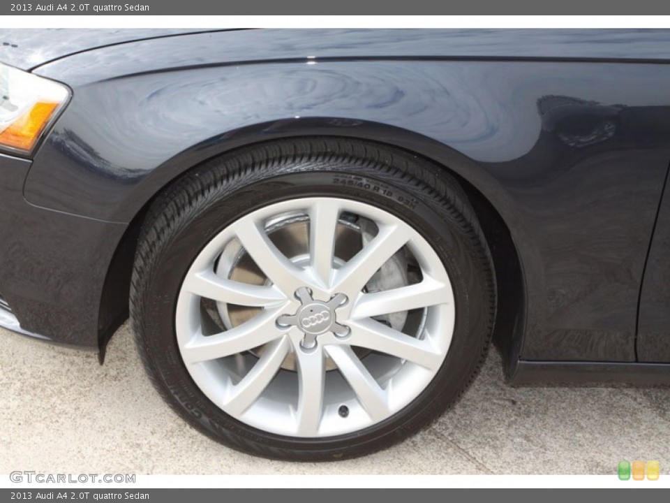 2013 Audi A4 2.0T quattro Sedan Wheel and Tire Photo #71948056
