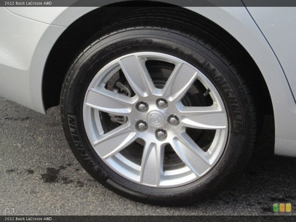 2012 Buick LaCrosse AWD Wheel and Tire Photo #71949154