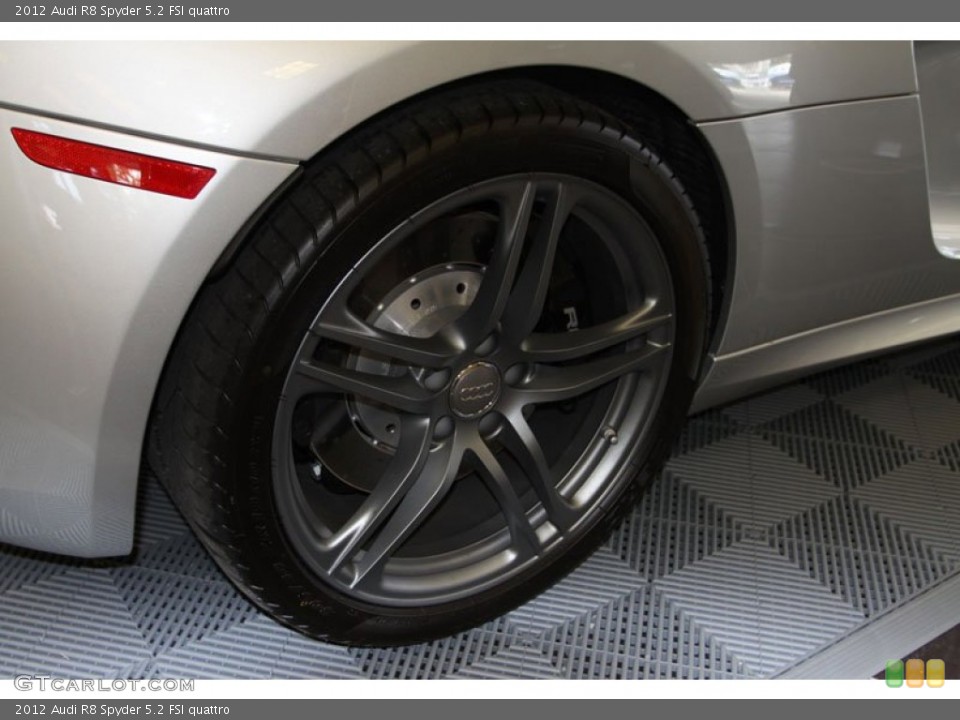 2012 Audi R8 Spyder 5.2 FSI quattro Wheel and Tire Photo #71954941