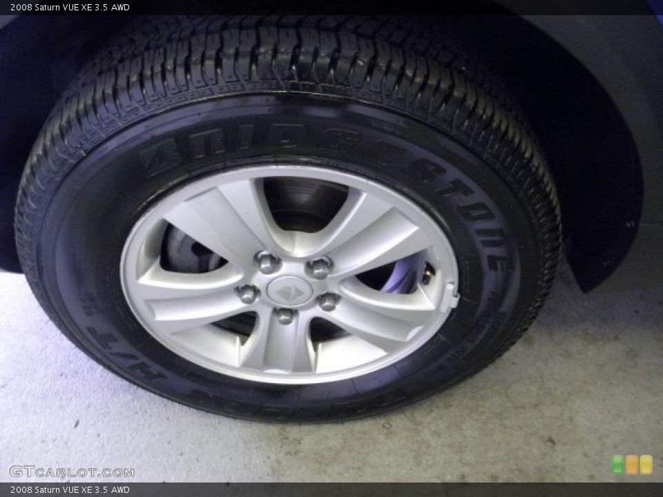 2008 Saturn VUE XE 3.5 AWD Wheel and Tire Photo #71956747