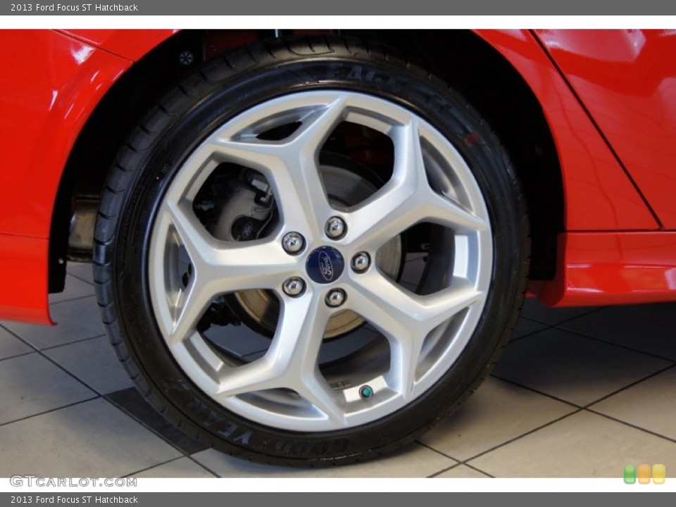 2013 Ford Focus ST Hatchback Wheel and Tire Photo #71959750