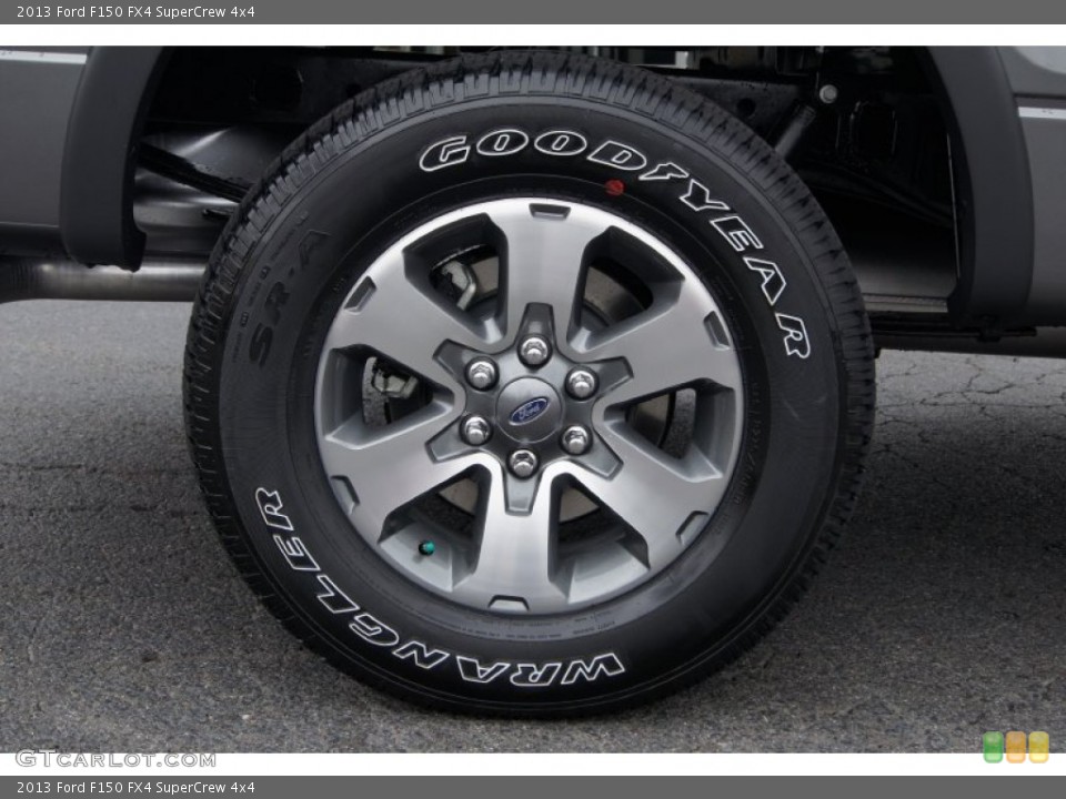 2013 Ford F150 FX4 SuperCrew 4x4 Wheel and Tire Photo #71960761