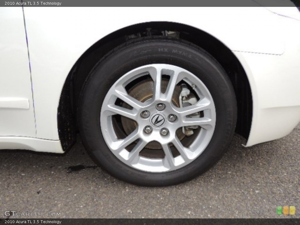 2010 Acura TL 3.5 Technology Wheel and Tire Photo #71961067