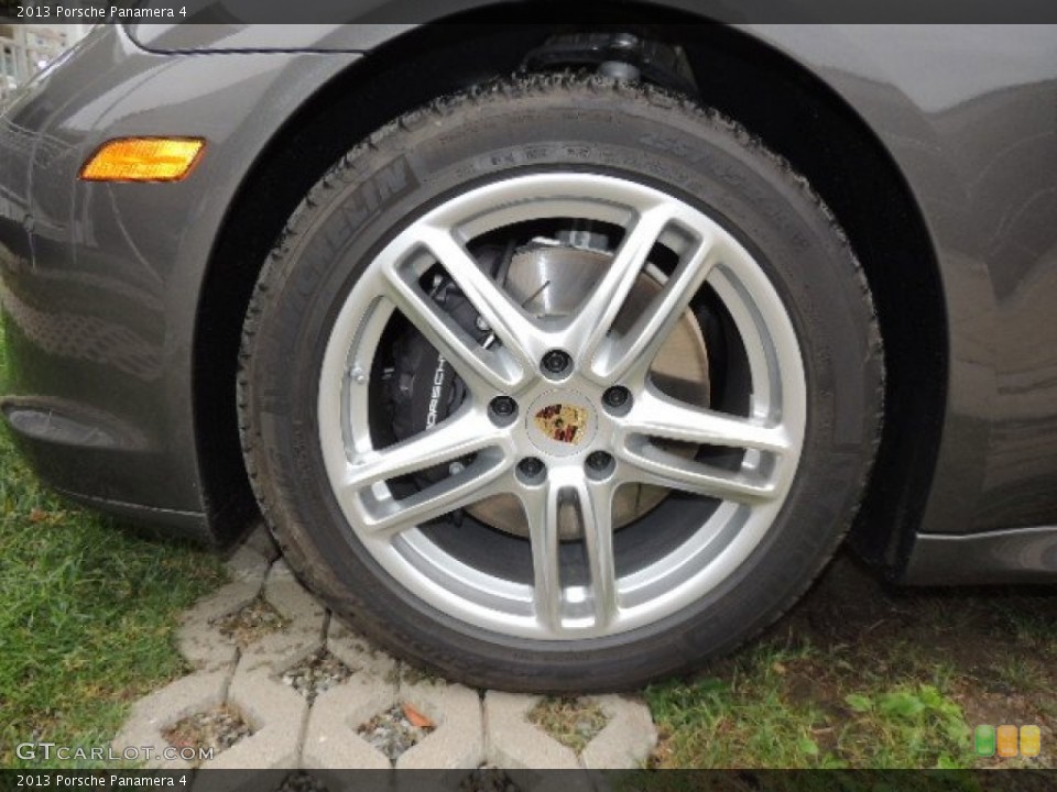 2013 Porsche Panamera 4 Wheel and Tire Photo #71961507