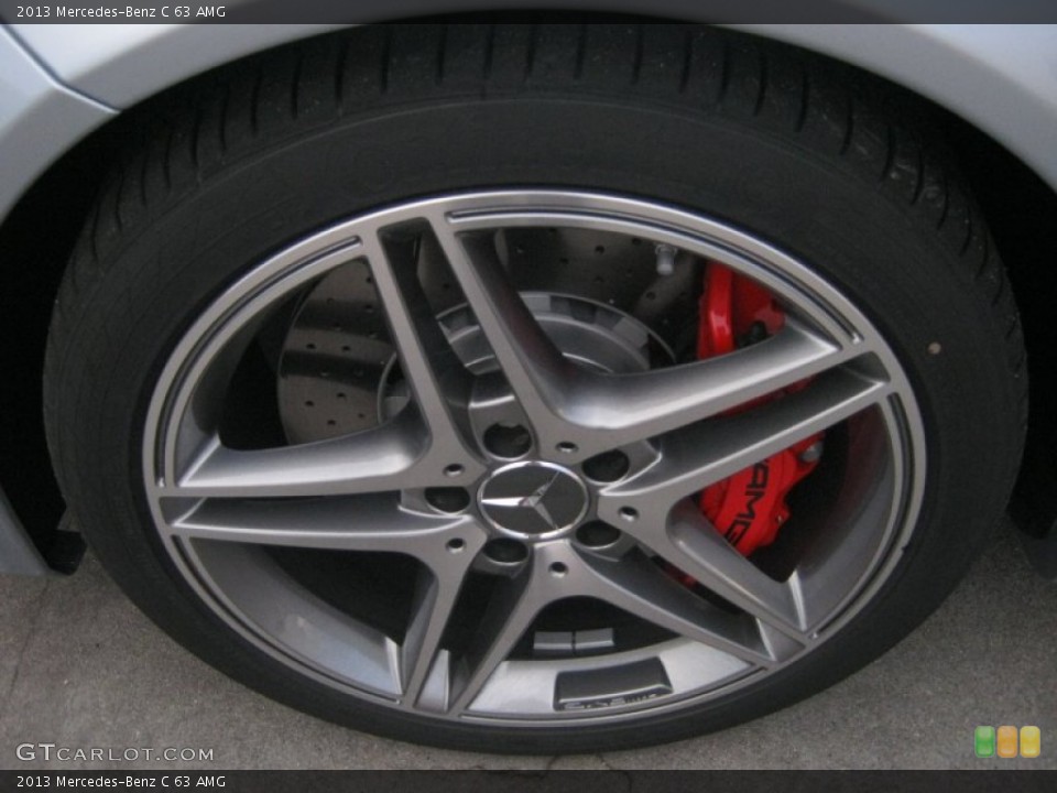 2013 Mercedes-Benz C 63 AMG Wheel and Tire Photo #71992329