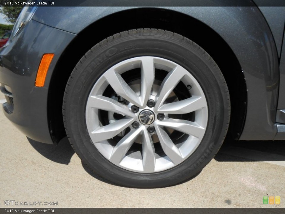 2013 Volkswagen Beetle TDI Wheel and Tire Photo #71995620