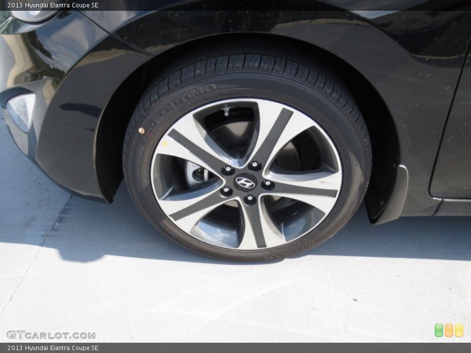 2013 Hyundai Elantra Coupe SE Wheel and Tire Photo #72002049