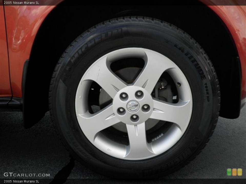 2005 Nissan Murano Wheels and Tires