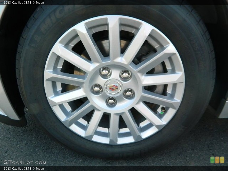 2013 Cadillac CTS 3.0 Sedan Wheel and Tire Photo #72010101