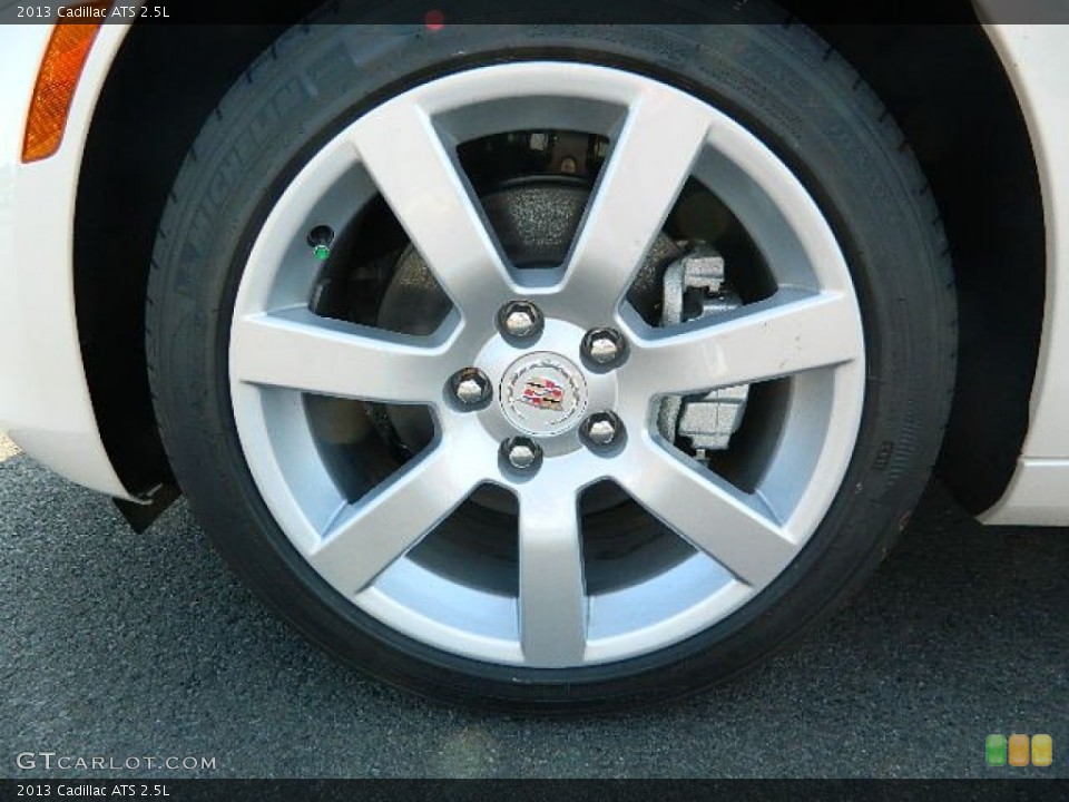 2013 Cadillac ATS 2.5L Wheel and Tire Photo #72010404
