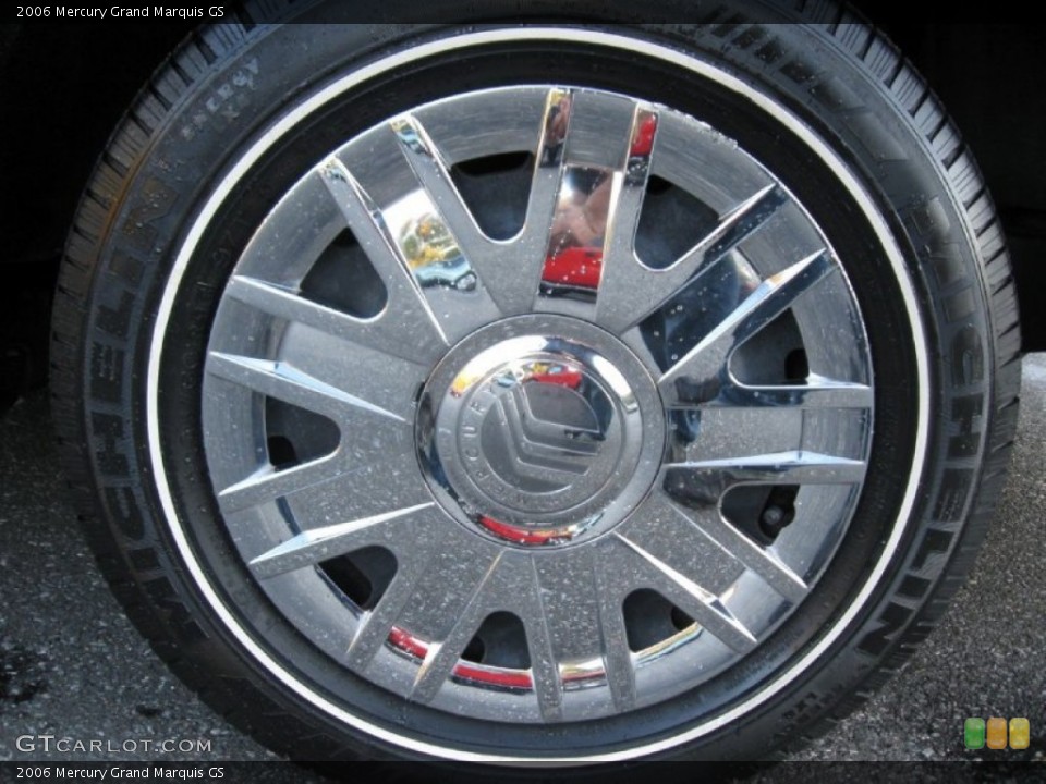 2006 Mercury Grand Marquis GS Wheel and Tire Photo #72012219