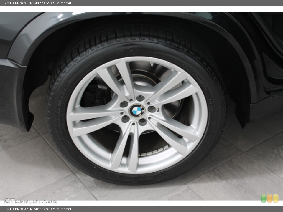 2010 BMW X5 M  Wheel and Tire Photo #72013044