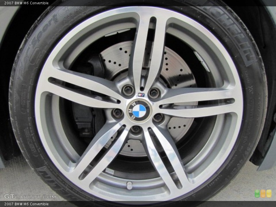 2007 BMW M6 Convertible Wheel and Tire Photo #72034209