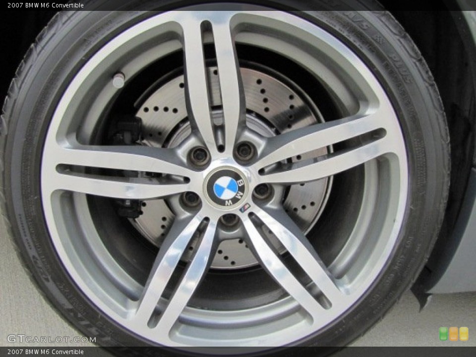 2007 BMW M6 Convertible Wheel and Tire Photo #72034218