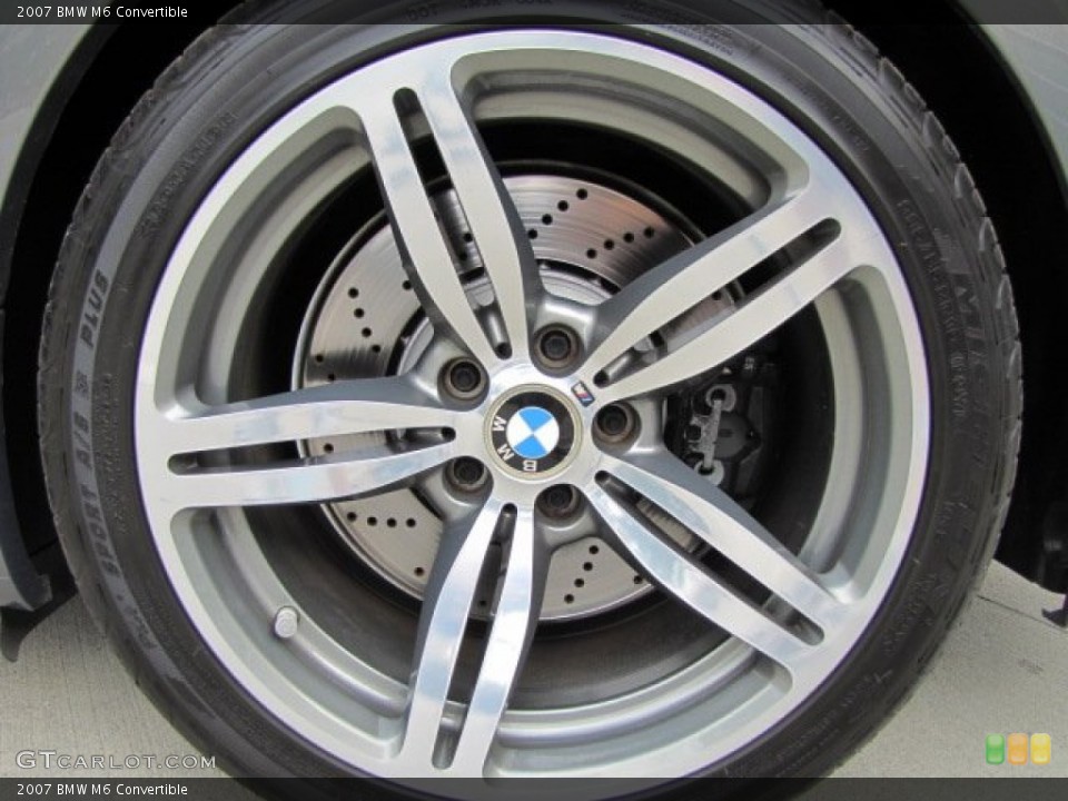 2007 BMW M6 Convertible Wheel and Tire Photo #72034230