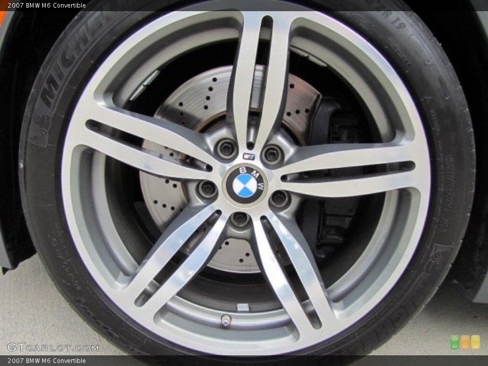 2007 BMW M6 Convertible Wheel and Tire Photo #72034243