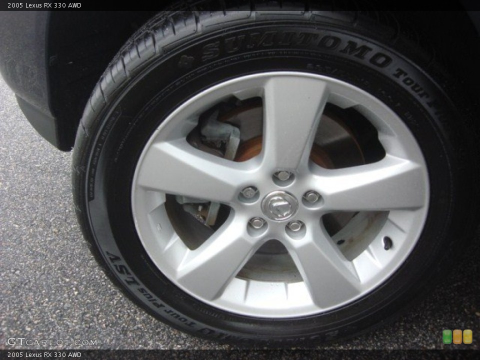 2005 Lexus RX 330 AWD Wheel and Tire Photo #72037521