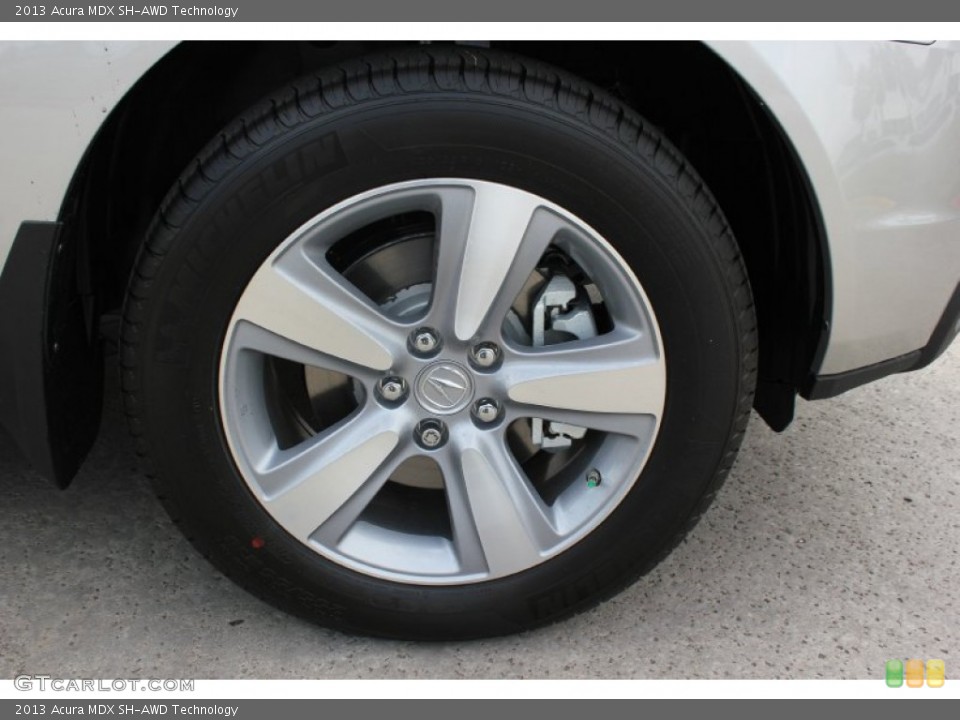 2013 Acura MDX SH-AWD Technology Wheel and Tire Photo #72048868