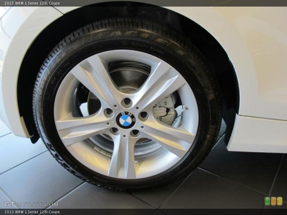 2013 BMW 1 Series 128i Coupe Wheel and Tire Photo #72049711