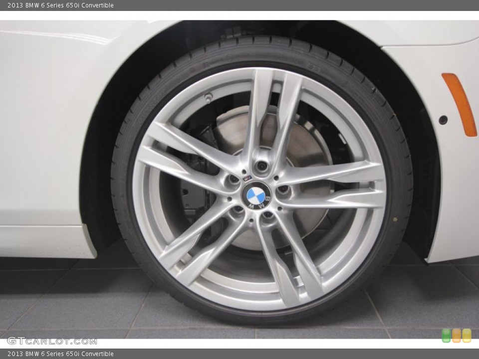 2013 BMW 6 Series 650i Convertible Wheel and Tire Photo #72049840