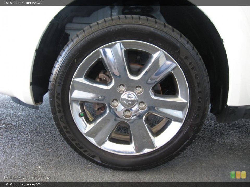2010 Dodge Journey SXT Wheel and Tire Photo #72052990