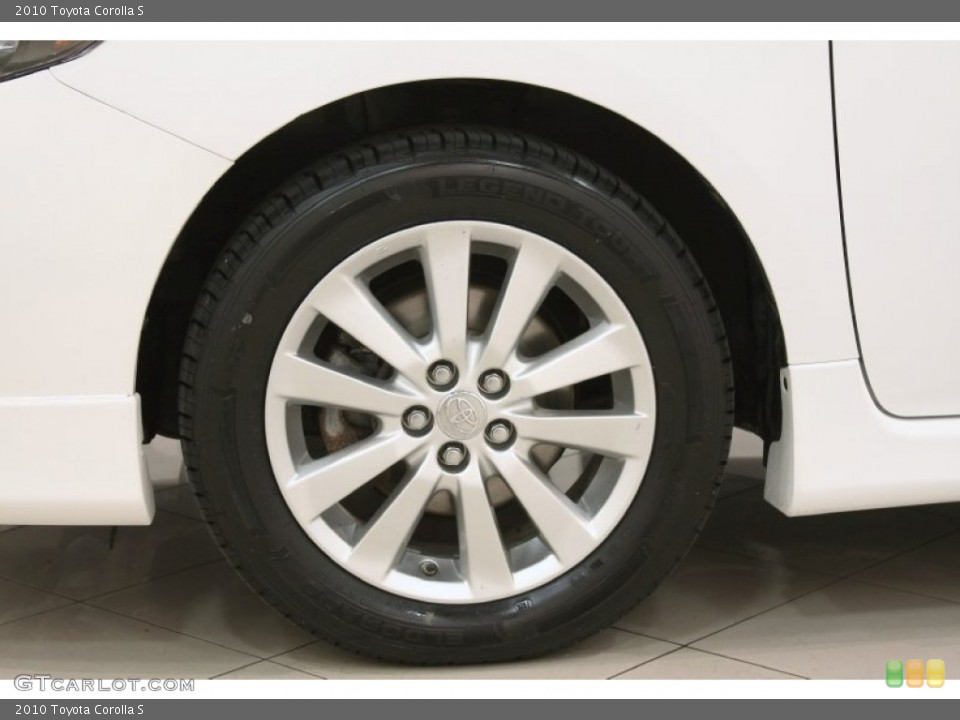 2010 Toyota Corolla S Wheel and Tire Photo #72055224